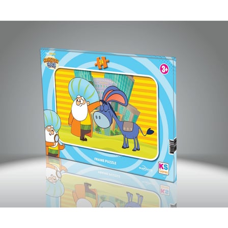 Nasrettin Hoca Temalı 24 Parça Frame Puzzle