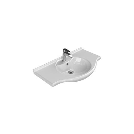 Nil Etajerli Lavabo, 85x50 cm Modern ve Şık