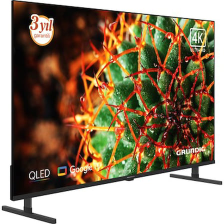 Grundig 75 GQ 700A 75" 190 Ekran 4K Ultra HD Google Smart QLED