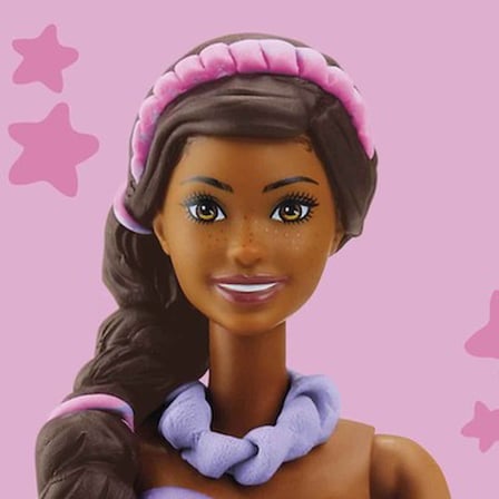 Play-Doh Barbie Fashionista Ruffles Oyun Hamuru