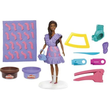 Play-Doh Barbie Fashionista Ruffles Oyun Hamuru