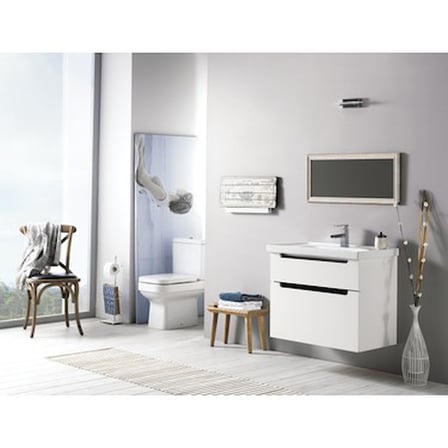 Etajerli Seramik 90x45 cm Modern Tasarım ve Kullanım Kolaylığı