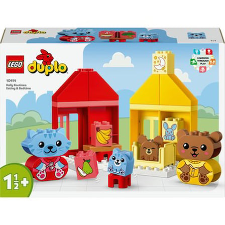 LEGO® DUPLO® Günlük Rutinlerim: Yemek ve Uyku Zamanı 10414 - 1½ Yaş & Üzeri Çocuklar için Eğitici