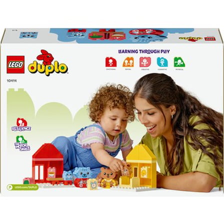 LEGO® DUPLO® Günlük Rutinlerim: Yemek ve Uyku Zamanı 10414 - 1½ Yaş & Üzeri Çocuklar için Eğitici