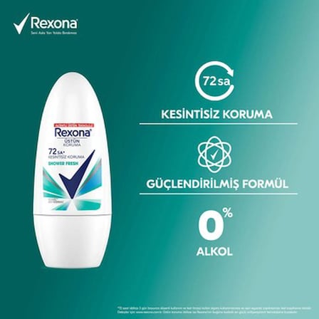 50 ml Kadın Roll On Deodorant, 72 Saat Kesintisiz Koruma Sağlar
