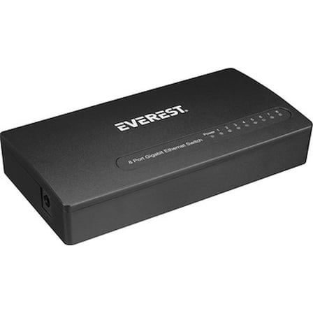 8 Portlu Gigabit Ethernet Switch, 1000MBPS Hızında Kesintisiz Bağlantı
