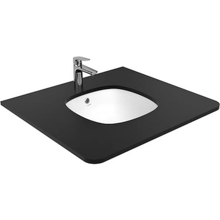 Creavit Solo Tezgah Altı Kare Lavabo 38 cm