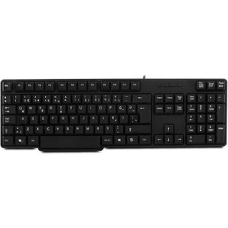 Everest KB-517U Siyah Kablolu Standart Klavye (Caps Lock Tuşu) (Kablo Uzunluğu 1.35