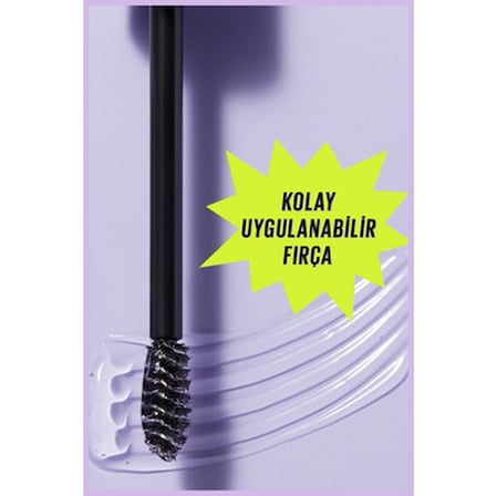 Kaş sabitleyici maskara, derin tonlarda etkili formül