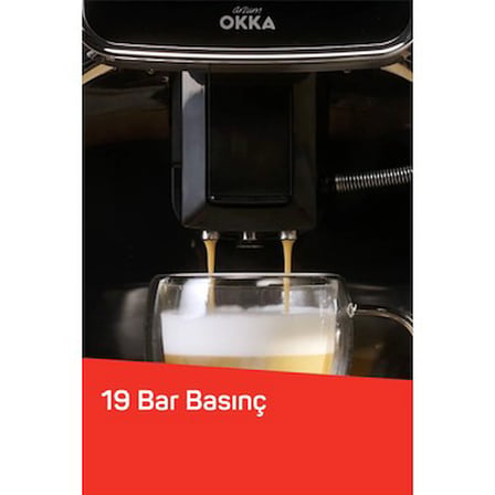 Tam Otomatik Espresso Makinesi ile 11 Farklı Sıcak İçecek