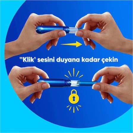 Super+ tampon, 16 adet ile güvenli ve konforlu kullanım
