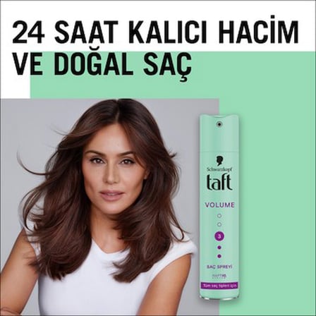 Tüm saç tipleri için hacim sağlayan saç spreyi, 250 ml