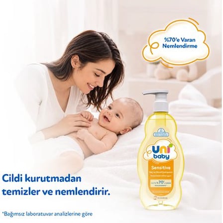 Hassas Saç ve Vücut İçin 700 ml Şampuan Ürünü