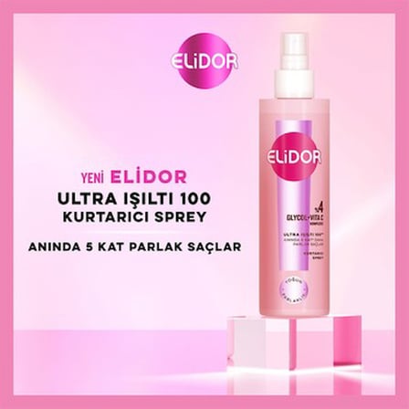 200 ml Ultra Işıltı Sağlayan Saç Kurtarıcı Sprey