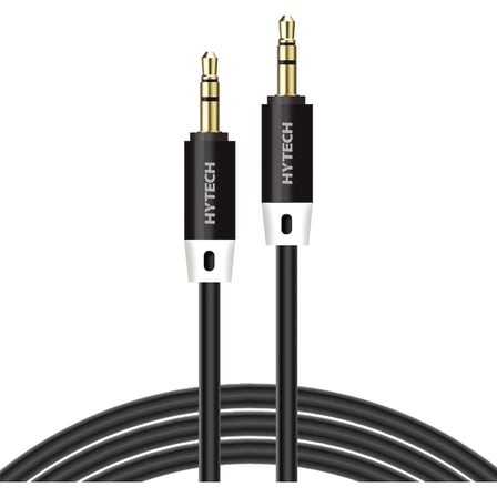 Siyah 3.5mm Stereo Ses Kablosu, 2m Uzunluk