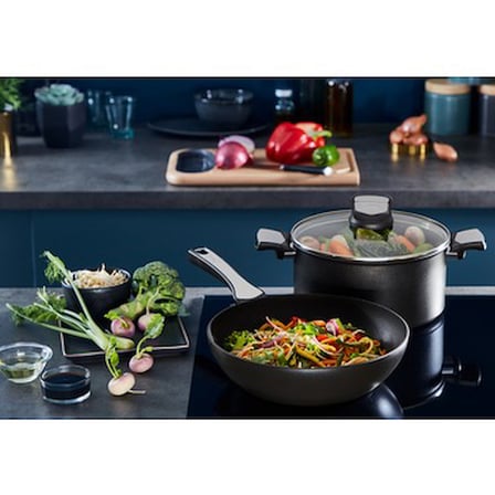 28 Cm Wok Tava, İndüksiyon Tabanlı ve Yüksek Kalite