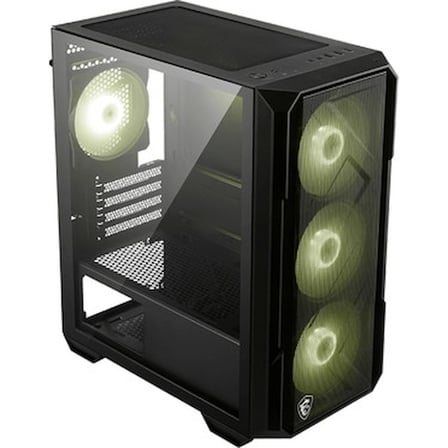 3x120mm Argb Fan ve Temperli Cam ile Gaming Bilgisayar Kasa, Matx