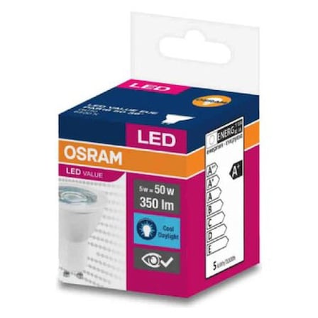 GU10 Duy 4,5W Beyaz Işık 6500K LED Ampul Enerji Tasarruflu