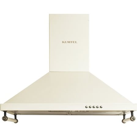 Kumtel Rustik Bej Emaye Ankastre Set ( LX-410BF - B66-SF2(AT)(4PRO) - Dp6-Rbg