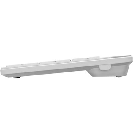 Everest KB-BT66 Beyaz 2.4g+Bt1+Bt2 Üçü Bir Arada 3 In 1 Q Kablosuz