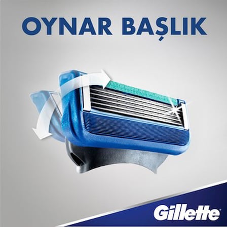 8 Adet Yedek Tıraş Bıçağı Konforlu Kullanım İçin