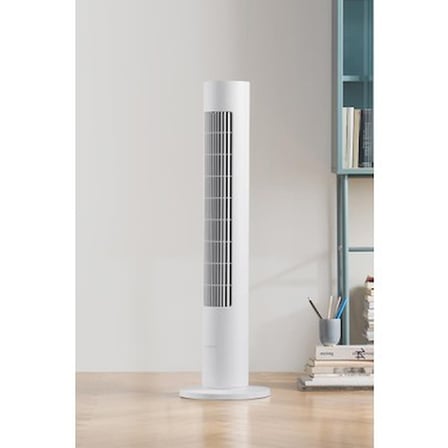 Kule tipi vantilatör, modern tasarımla serin bir ortam sağlar