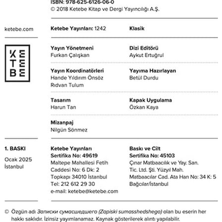 Bir Delinin Hatıra Defteri: Nikolay Vasilyeviç'in Hikayesi