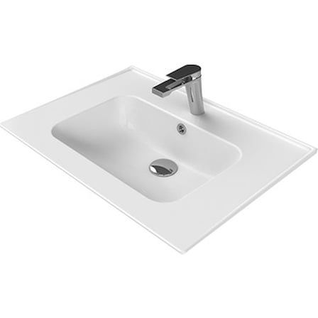 60 cm Etajerli Lavabo ile Mutfaklarınızda Şıklığı Yakalayın