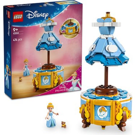 LEGO® │ Disney Princess Sindirella'nın Elbisesi 43266 - 9 Yaş & Üzeri Çocuklar için Yaratıcı