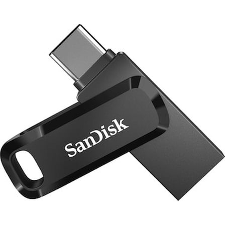 Sandisk Ultra Dual Drive Go USB Type C 256GB Füme Renk Hızlı Okuma 150