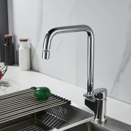 Mafsallı Krom Eviye Bataryası Modern Tasarım ve Kullanım Kolaylığı