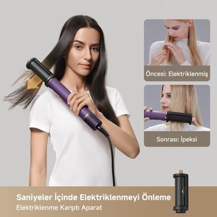 Saç Şekillendirme Seti - Tüm İhtiyaçlar İçin Uygun