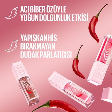 Dudak Parlatıcısı 004 Red Flag, Yoğun Dolgunluk ve Nem