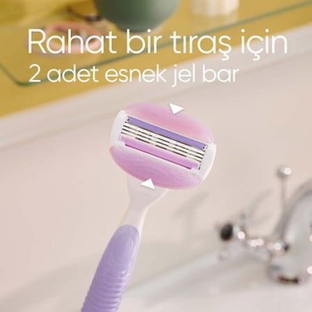 Gillette Venus Comfort Glide Breeze 4 Adet Yedek