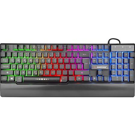 Rampage KB-R66 Bubble USB Gökkuşağı Aydınlatmalı Lc Layout Multimedia Gaming