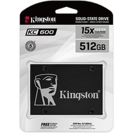 Kingston Kc600 512GB 550MB-520MB SATA3