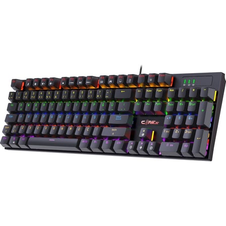 Mekanik Klavye - Rainbow RGB Aydınlatma ve Anti-Ghosting