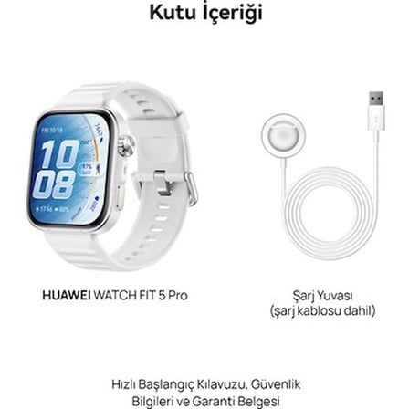 Beyaz Akıllı Saat, NFC ile Ödeme ve Gelişmiş Uyku Takibi