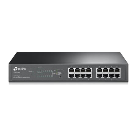 16-Port Gigabit Switch, PoE Destekli ve Kolay Kullanım İçin Tasarlandı