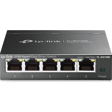 5 Portlu Çelik Easy Smart Switch - 10/100/1000 Mbps Hız