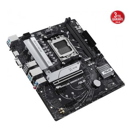 ASUS PRIME B650M-K AMD B650 AM5 DDR5 6400 DP Analog 2x M2 USB3.2 AURA RGB 2.5Gbit LAN