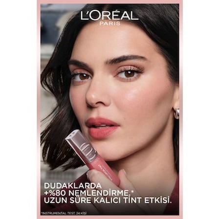Bordo Renkli Lip Tint %80 Nemlendirme Özelliğiyle 521