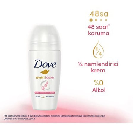 50 ml Kadın Roll On Deodorant 48 Saat Koruma