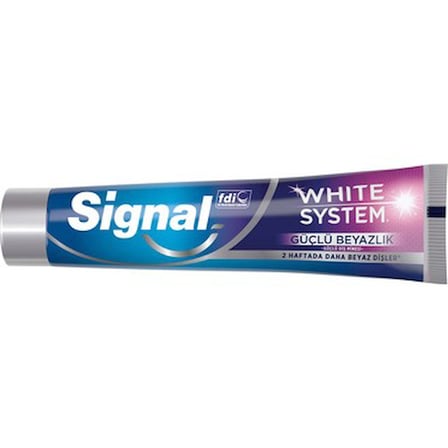 Beyazlatıcı Diş Macunu - 75 ml, Güçlü Madenler ile Koruma