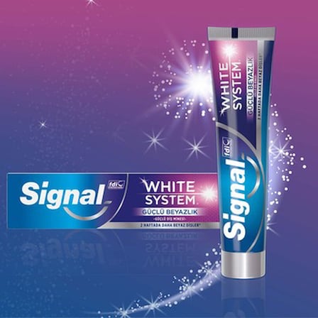 Beyazlatıcı Diş Macunu - 75 ml, Güçlü Madenler ile Koruma