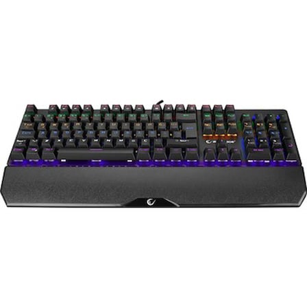 Siyah Rainbow Aydınlatmalı Mekanik Gaming Klavye