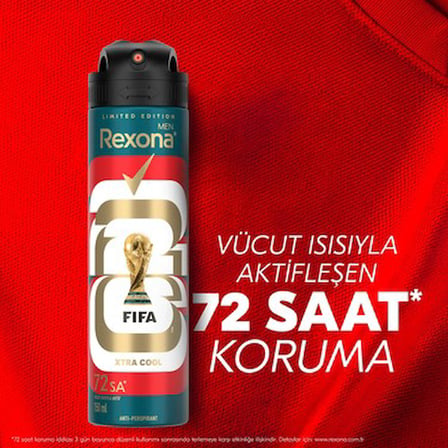 Rexona Men Erkek Sprey Deodorant Xtra Cool 150