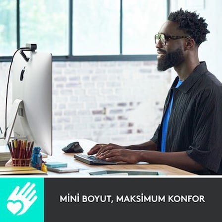 Minimalist Kablosuz Aydınlatmalı Klavye, Mac Uyumu ile Ergonomik Tasarım