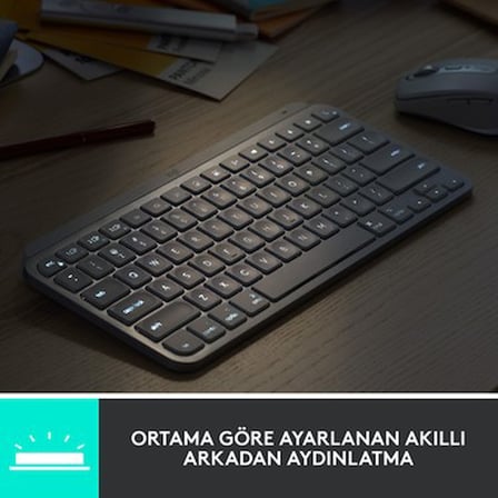 Minimalist Kablosuz Aydınlatmalı Klavye, Mac Uyumu ile Ergonomik Tasarım