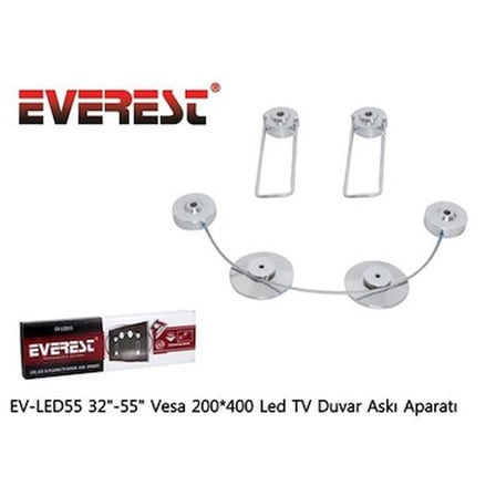 32-55 İnç Led TV Duvar Askısı, VESA 200*400 Uyumlu